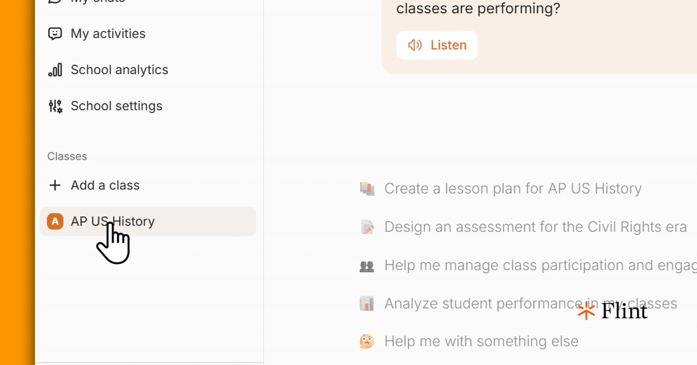 Opening a class's Settings and unchecking Harassment in moderation email notification categories