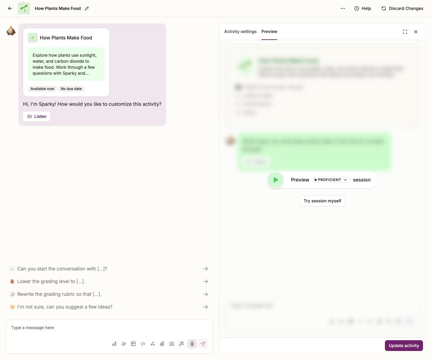 The Preview tab offers simulation and manual practice